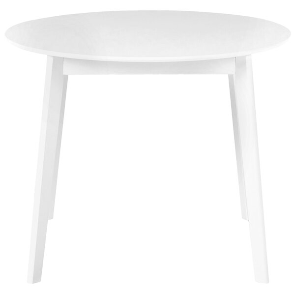 Jídelní stůl ROXBY Bílá 100 cm 100 cm Borovicové dřevo