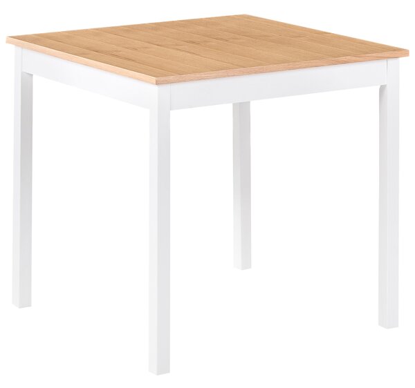 Jídelní stůl BATTERSBY Světlý dub 80 cm 80 cm