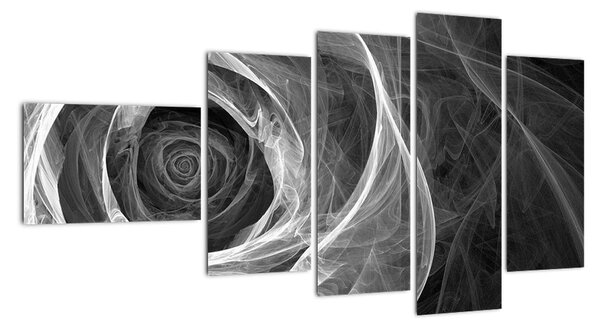 Abstraktní růže, obrazy (110x60cm)