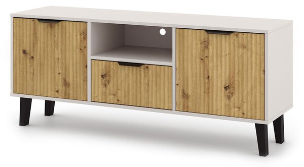 TV stolek Borg Duo 2d1s kašmír / dub artisan