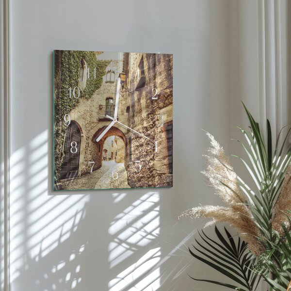 Skleněné hodiny Avenue zskb-30x30-00084569