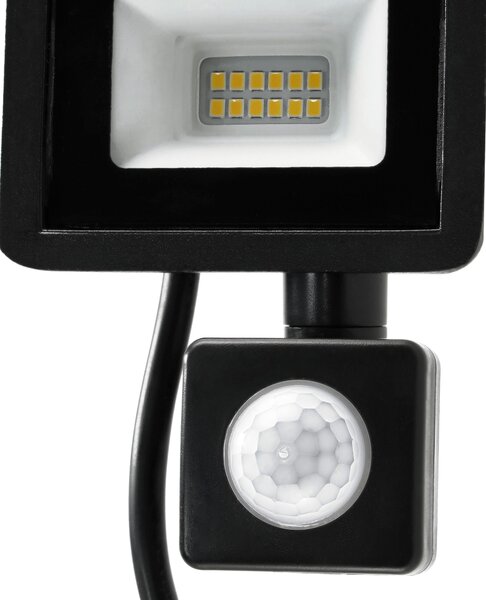 LED reflektor 10W 900lm s pohybovým a soumrakový senzorem - IP65