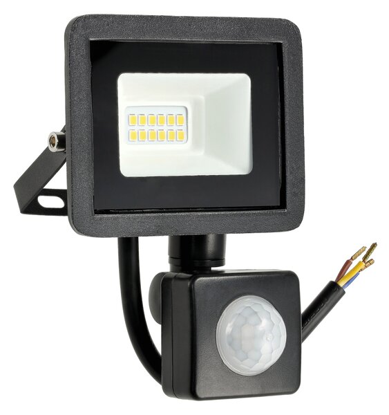 LED reflektor 10W 900lm s pohybovým a soumrakový senzorem - IP65