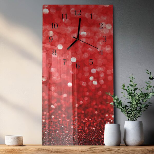 Skleněné hodiny vertikální Vzhled zsppc-30x60-00177674