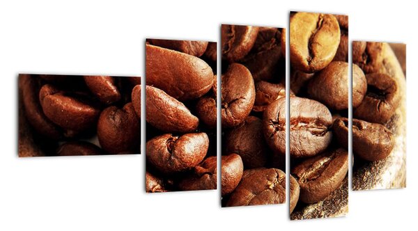 Kávová zrna - obraz (110x60cm)