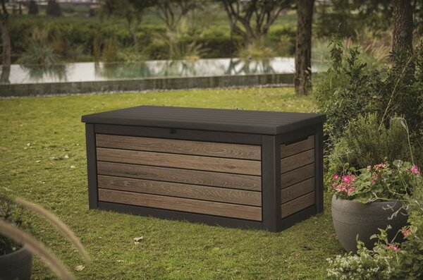 Keter zahradní úložný box Deco 630 l, hnědá