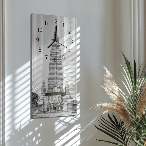 Skleněné hodiny vertikální Perspektivy zsppc-30x60-00174482