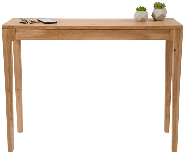 KONZOLOVÝ STOLEK, divoký dub, dřevo, 100/30/80 cm - Online Only konferenční stolky, Online Only