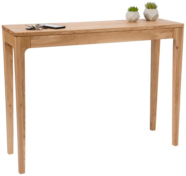 KONZOLOVÝ STOLEK, divoký dub, dřevo, 100/30/80 cm - Online Only konferenční stolky, Online Only