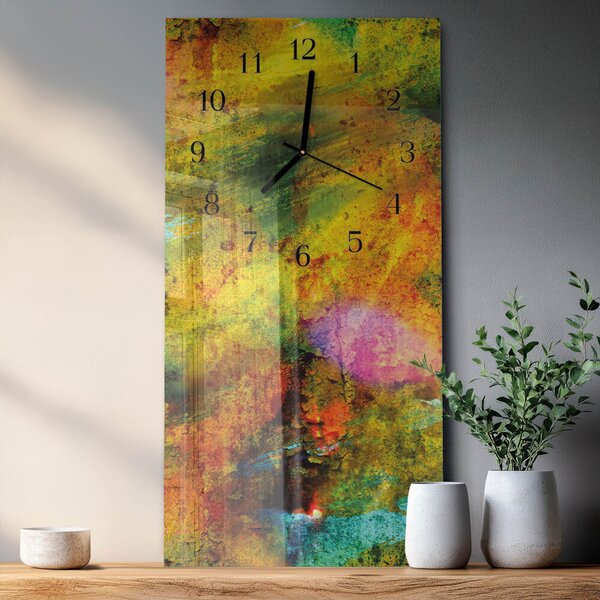 Skleněné hodiny vertikální Chaos zsppc-30x60-00172410