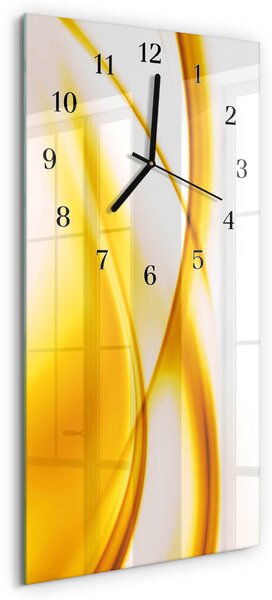 Skleněné hodiny vertikální Abstraktní umění zsppc-30x60-00170695