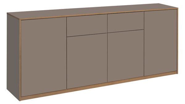 Komoda 4d2s šedý kubanit Complex