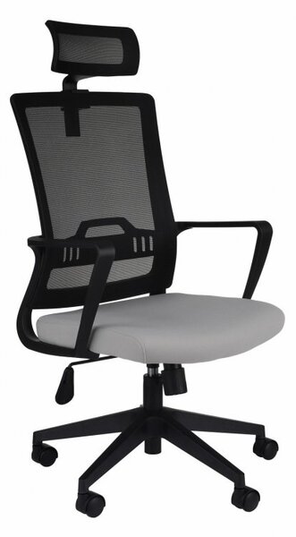 Kancelářská židle Speed BS HD, black / grey