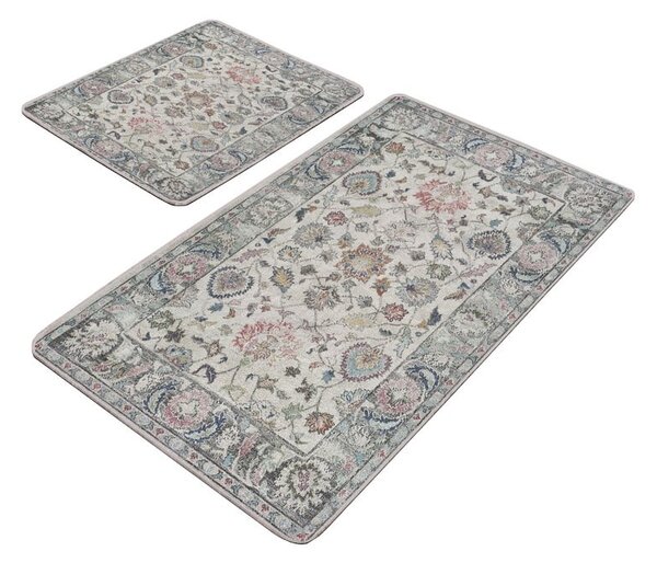Šedé koupelnové předložky v sadě 2 ks 60x100 cm – Mila Home