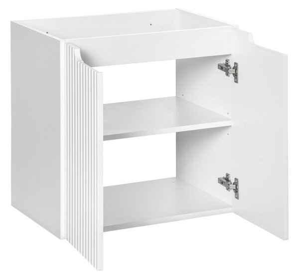 Comad Závěsná skříňka Nova White Gaja II s deskou 50 cm bílá/dub evoke