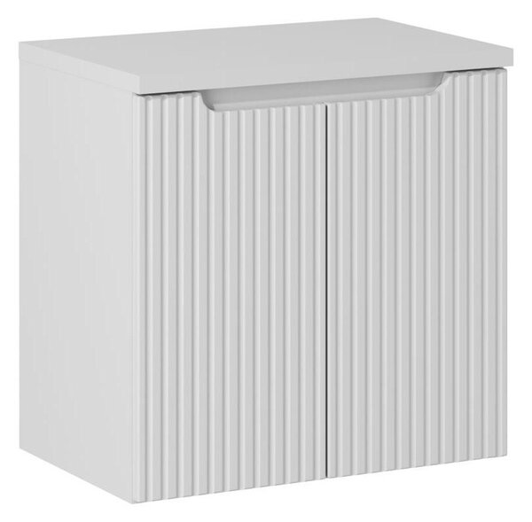 Comad Závěsná skříňka pod umyvadlo Nova White II s deskou 60 cm bílá