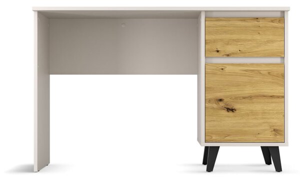 Psací stůl BORG 1d1s/120 kašmír / dub artisan