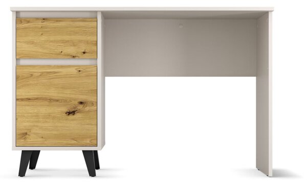 Psací stůl BORG 1d1s/120 kašmír / dub artisan