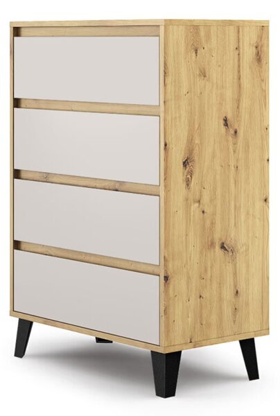 Komoda Borg 4s/70 dub artisan / kašmír