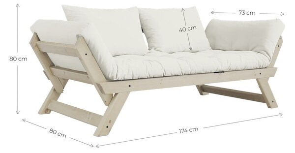 Variabilní pohovka Karup Design Bebop Natural Clear/Linen Beige