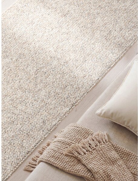 Šedokrémový pratelný běhoun 80x240 cm Rocco Dark Cream – Elle Decoration
