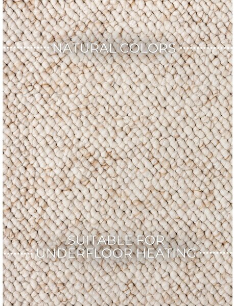 Krémový pratelný koberec 160x230 cm Rocco Cream – Elle Decoration