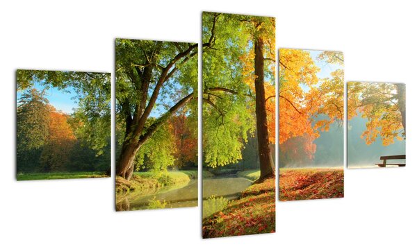 Obraz - les (125x70cm)