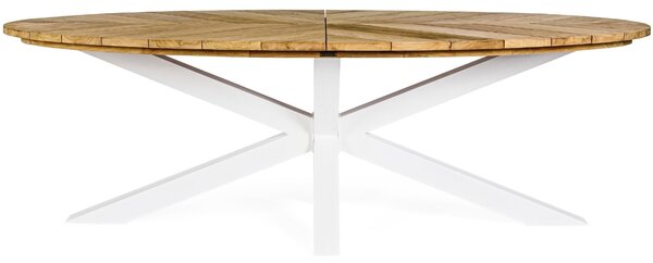 Bizzotto Teakový zahradní jídelní stůl Paldail 240 x 110 cm