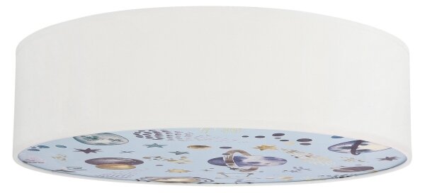 Dětské stropní svítidlo KIDDY 2xE27/40W/230V bílá/modrá