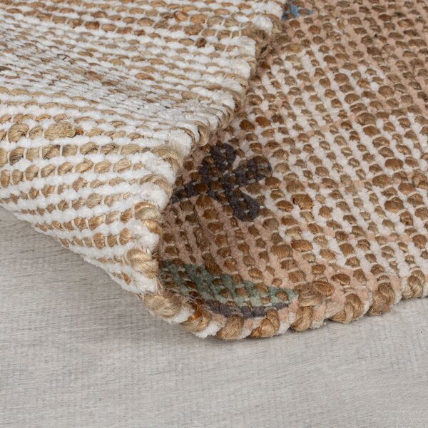 Flair Rugs, Běhoun Nadya Arriana Floral Natural, 60x230, béžová, ložnice
