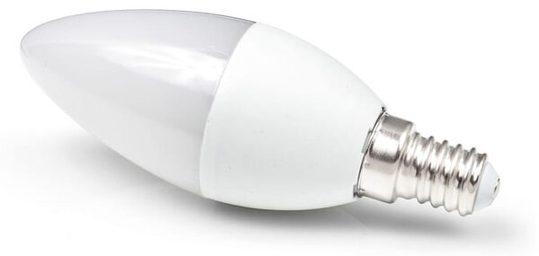 LED žárovka C37 - E14 - 10W - 830 lm - teplá bílá MILIO