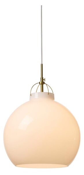 Halo Design 748068 - Lustr na lanku TOSCANA 1xE27/40W/230V pr. 36 cm krém./mosaz