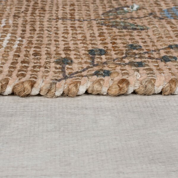 Flair Rugs, Běhoun Nadya Arriana Floral Natural, 60x230, béžová, ložnice