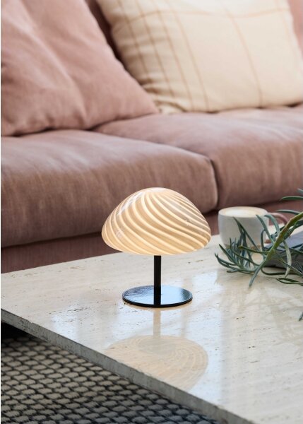 Halo Design 747009 - Stolní lampa CANDY MINI MUSH 1xG9/25W/230V pr. 17 cm šedá