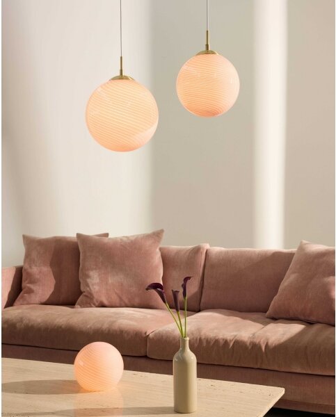 Halo Design 748815 - Stolní lampa CANDY 1xE14/25W/230V pr. 20 cm růžová