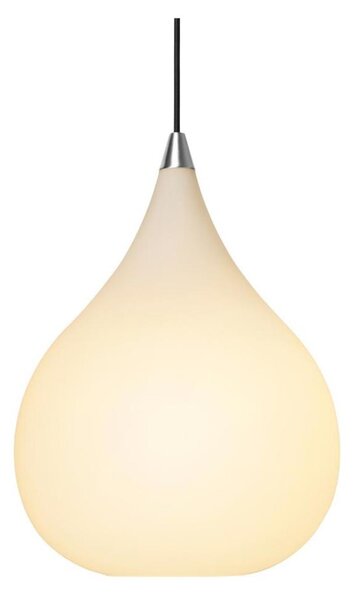 Halo Design 407931 - Lustr na lanku DROPS 1xE27/40W/230V pr. 30 cm bílá/m. chrom