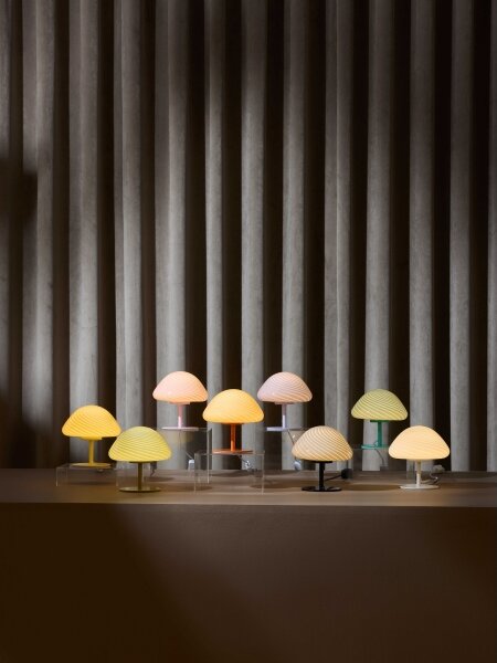 Halo Design 746996 - Stolní lampa CANDY MINI MUSH 1xG9/25W/230V pr. 17 cm bílá
