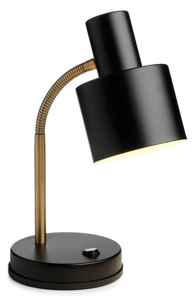 Halo Design 746927 - Stolní lampa VOGUE 1xE27/40W/230V černá/mosaz