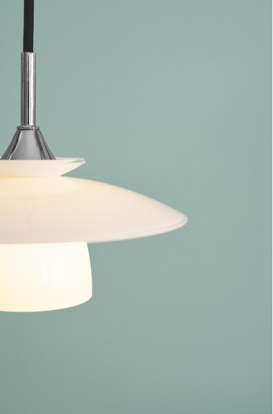 Halo Design 733644 - Lustr na lanku SCANDINAVIA 1xG9/28W/230V pr. 20 cm bílá