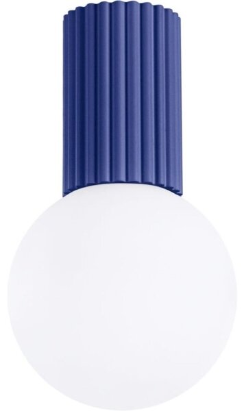 Sollux SL.1738 - Koupelnové stropní svítidlo HALO 1xG9/8W/230V IP44 modrá
