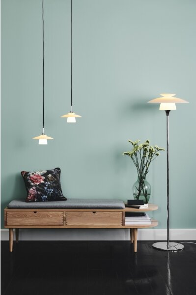 Halo Design 733644 - Lustr na lanku SCANDINAVIA 1xG9/28W/230V pr. 20 cm bílá