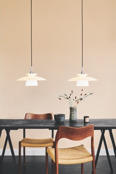 Halo Design 733644 - Lustr na lanku SCANDINAVIA 1xG9/28W/230V pr. 20 cm bílá