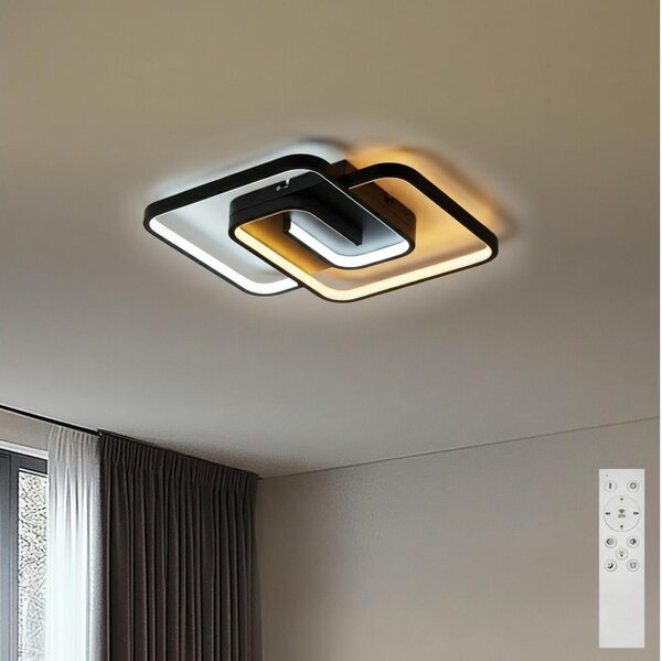 Brilagi - LED Stmívatelné stropní svítidlo VELO LED/64W/230V 48x48 cm + DO