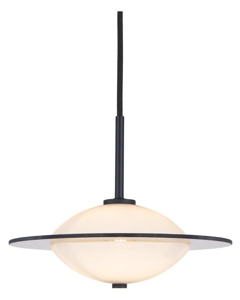 Halo Design 743582- Lustr na lanku ORBIT 1xG9/7W/230V pr. 24 cm bílá/černá/kouř