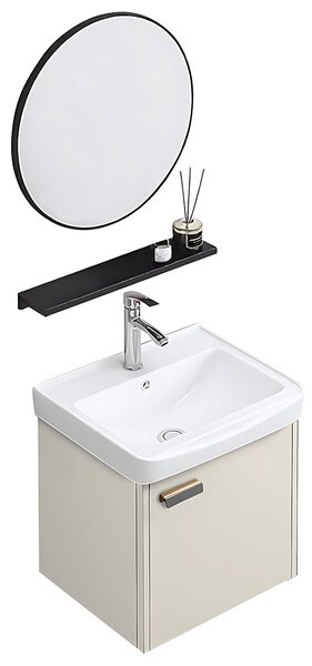 Sada koupelnového nábytku s umyvadlem Molly 40cm Beige