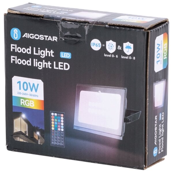 Aigostar - LED RGB Stmívatelný reflektor LED/20W/230V IP65 + DO