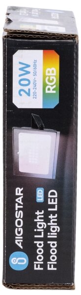 Aigostar - LED RGB Stmívatelný reflektor LED/10W/230V IP65 + DO