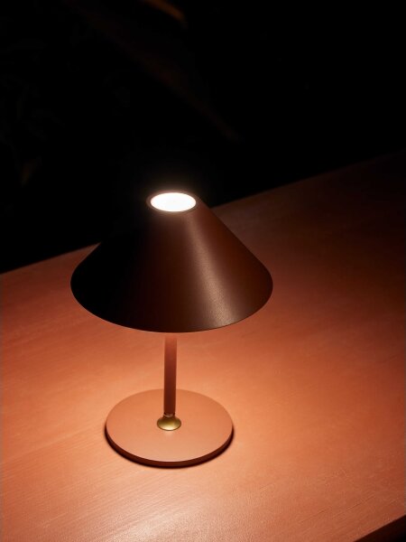 Halo Design 800834- LED Stm. nab. stolní lampa HYGGE LED/3W/4000 mAh IP54 vínová