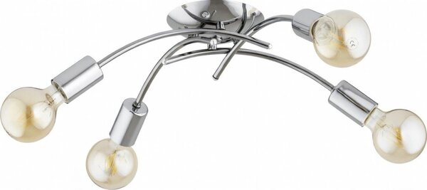 Přisazený lustr TORIZO 4xE27/15W/230V lesklý chrom