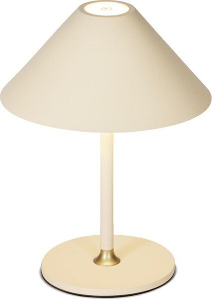 Halo Design 800773 - LED Stm. nab. stolní lampa HYGGE LED/3W/4000 mAh IP54 krém